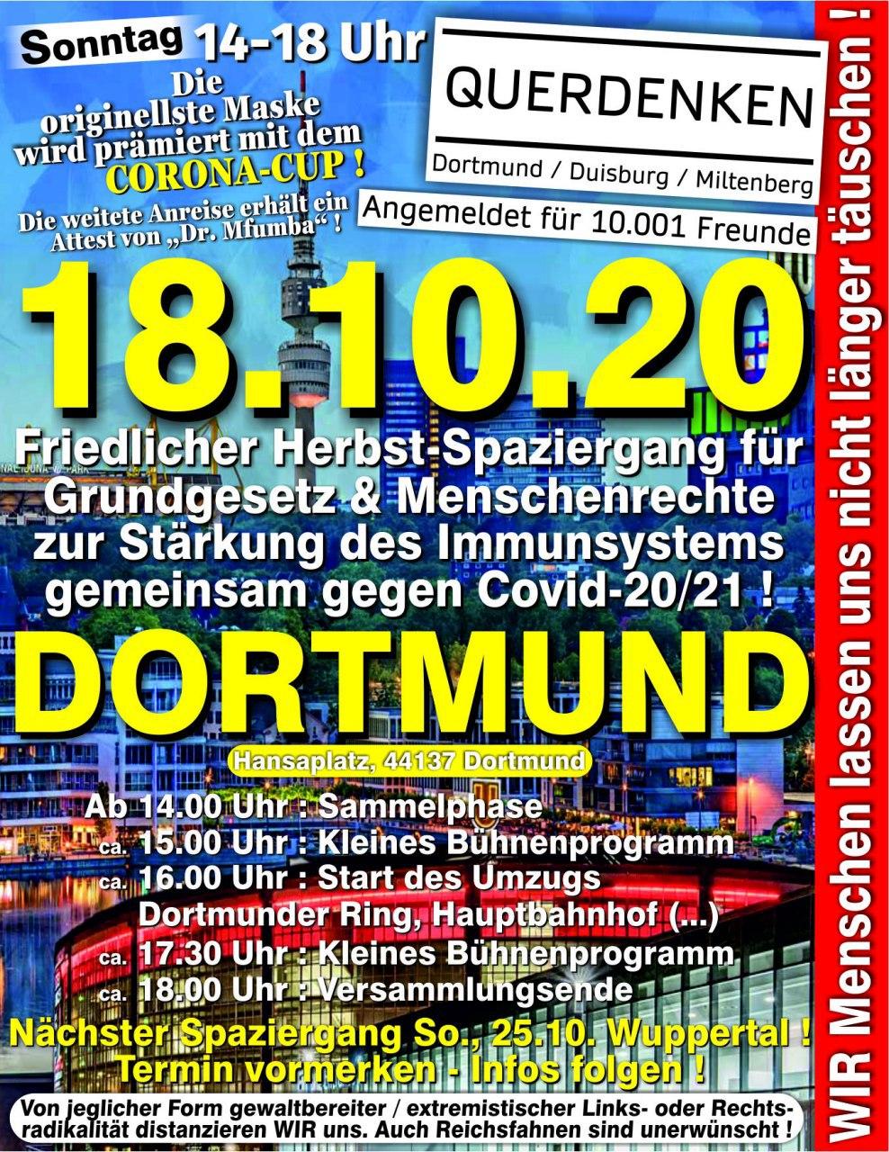 2020-10-18 Demo Dortmund